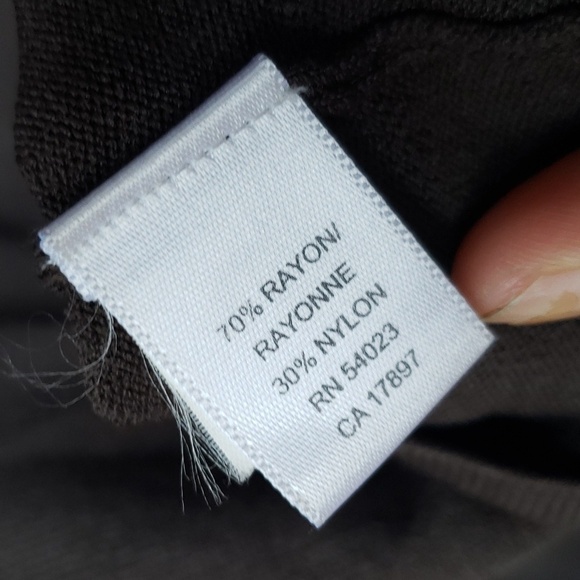 Banana Republic Chocolate Brown V-neck Cardigan Sweater M - Picture 7 of 8